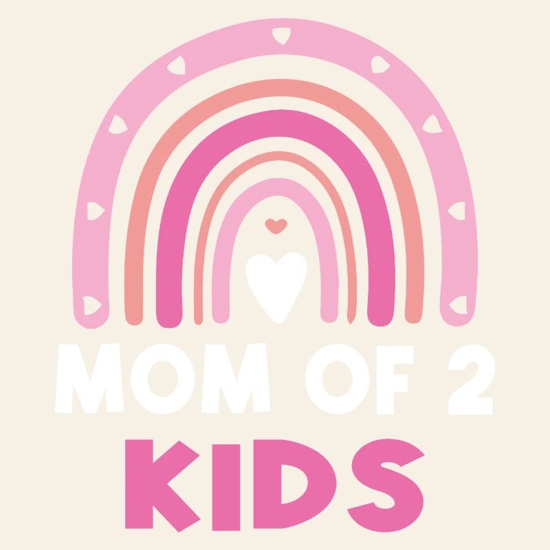 Mama von 2 Kindern Beste Mama Muttertag