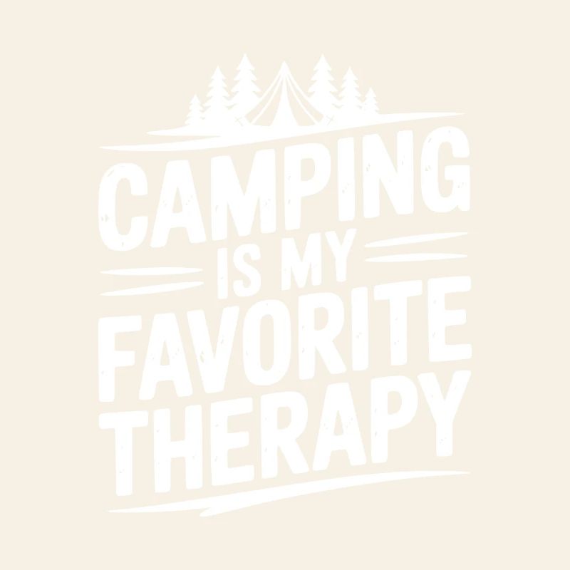 Le camping est ma thérapie préférée