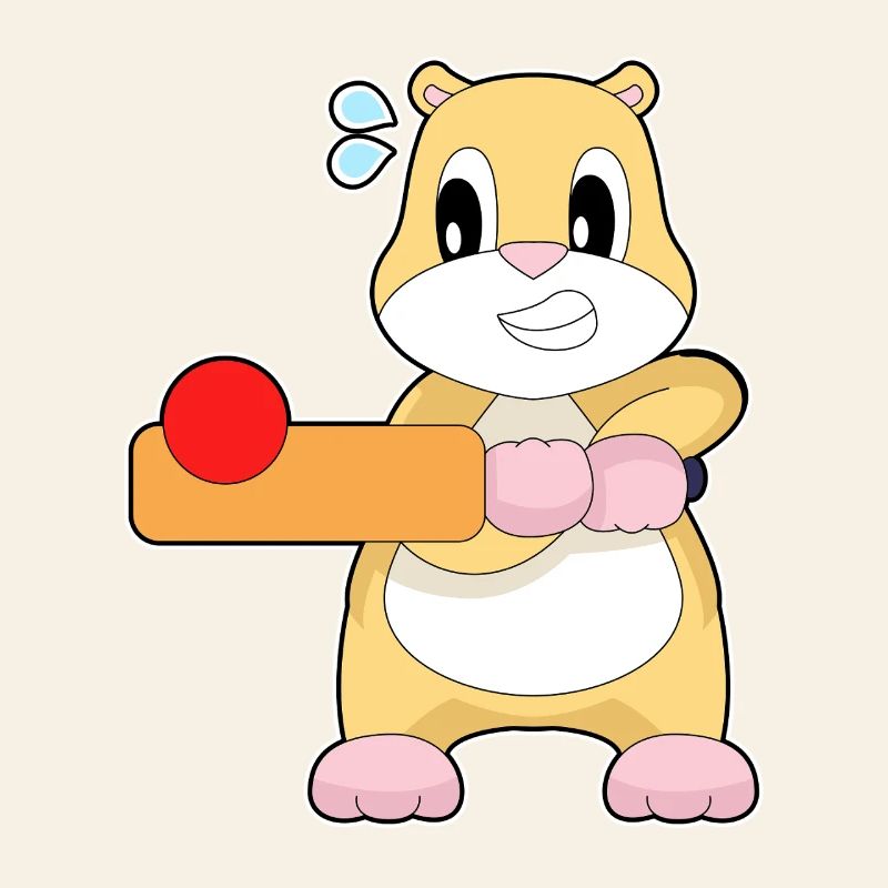 Hamster Cricket Cricketschläger