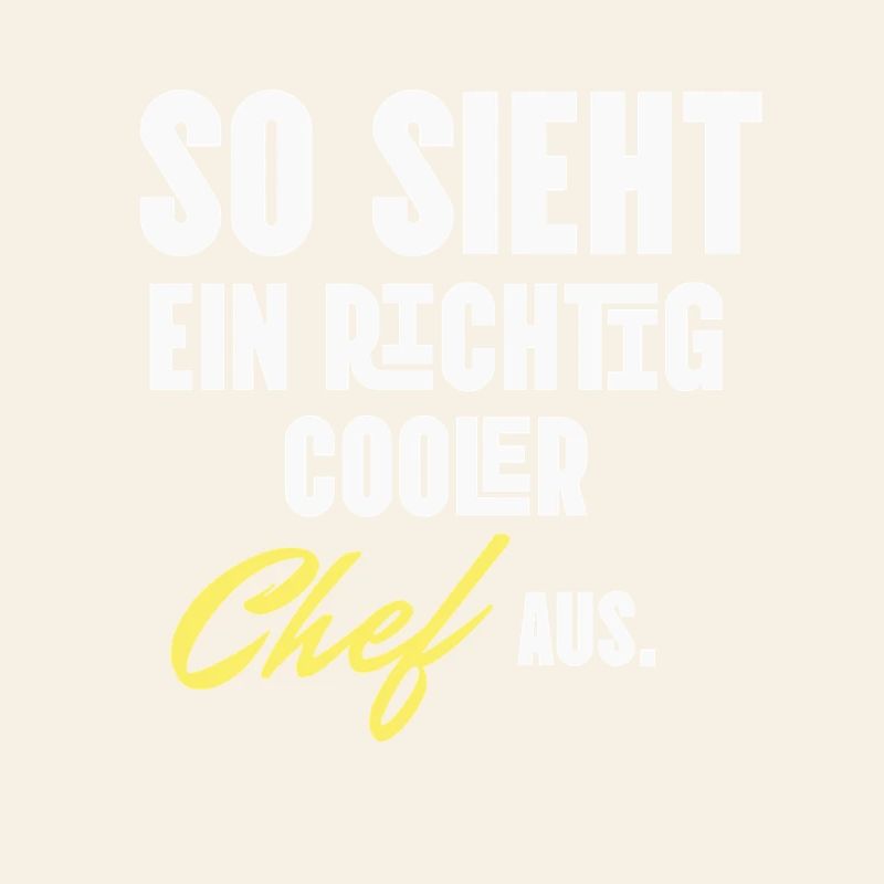 So sieht ein echt cooler Chef aus