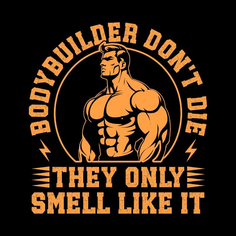 Motivation de remise en forme Bodybuilder Don’t Die Gym