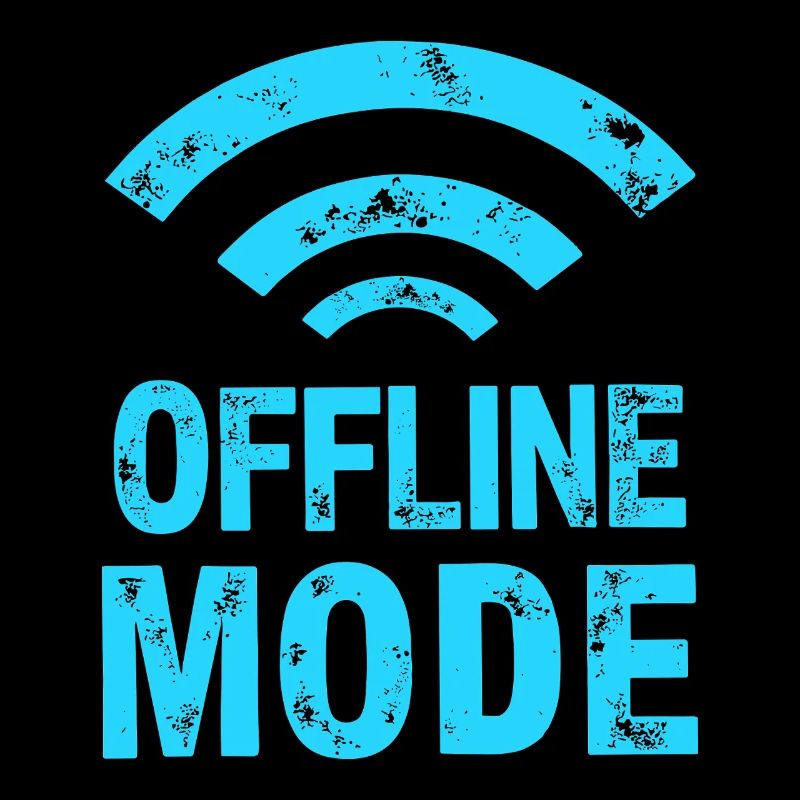 Finally in the dead zone – offline mode