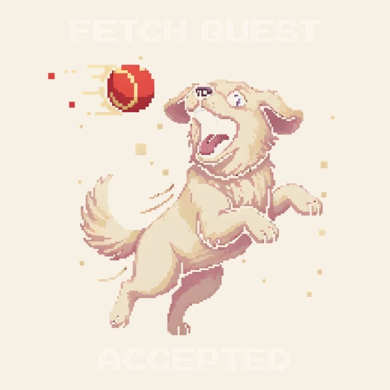 Fetch Quest Accepted | Dog playing ball