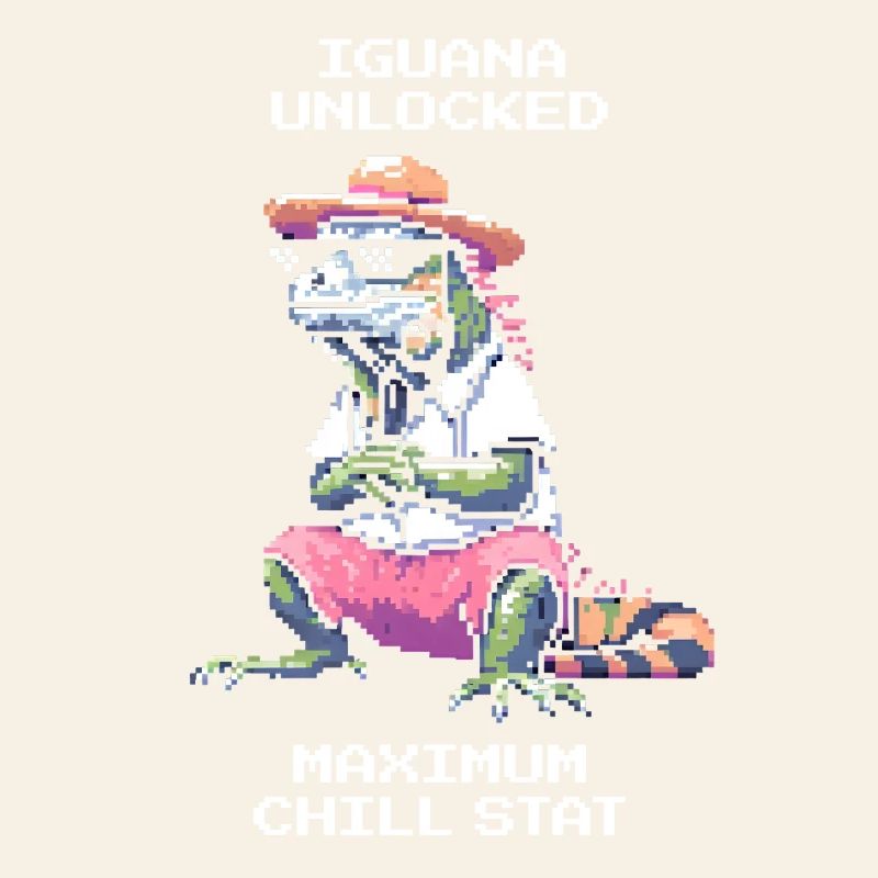 Iguane débloqué | Chill-Stat Max