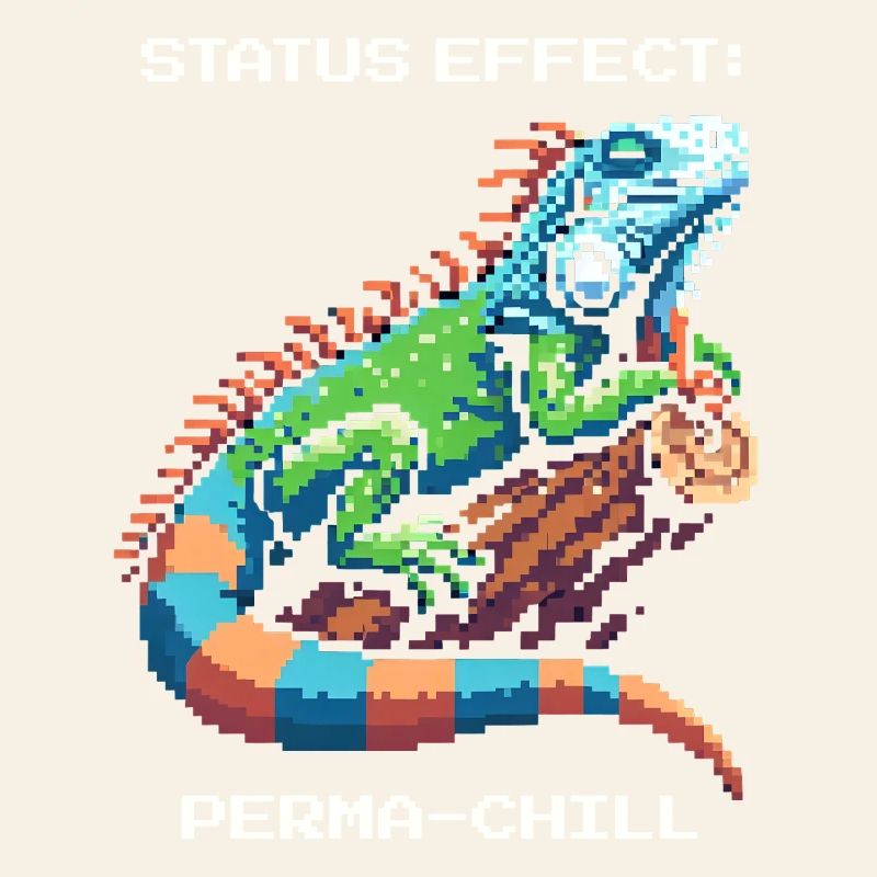 Status Effect: Continuous Chill | Iguana Terrarium