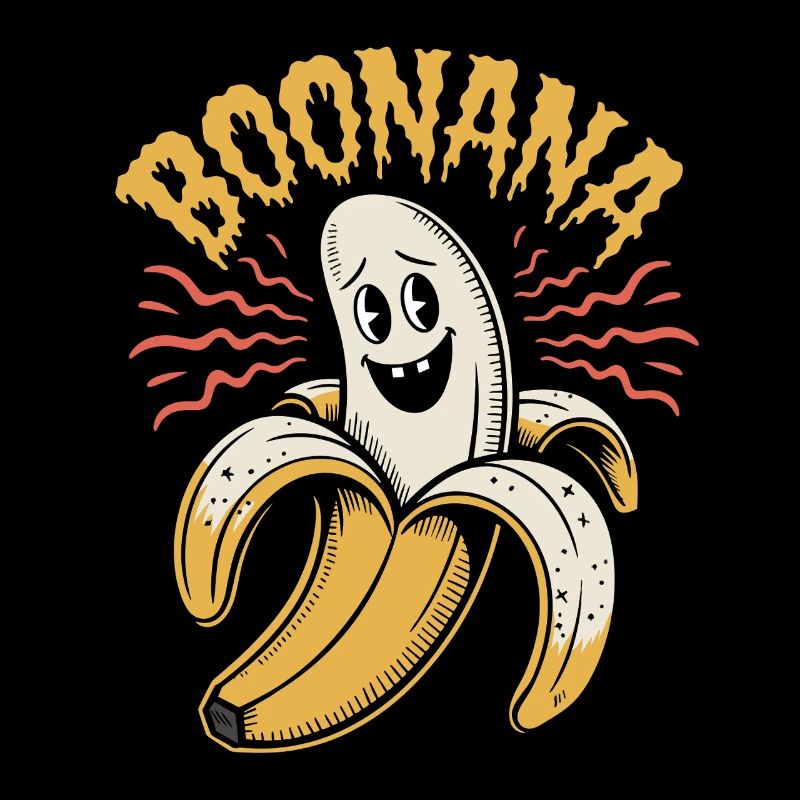 Boonana Banana Ghost Halloween Word Game For