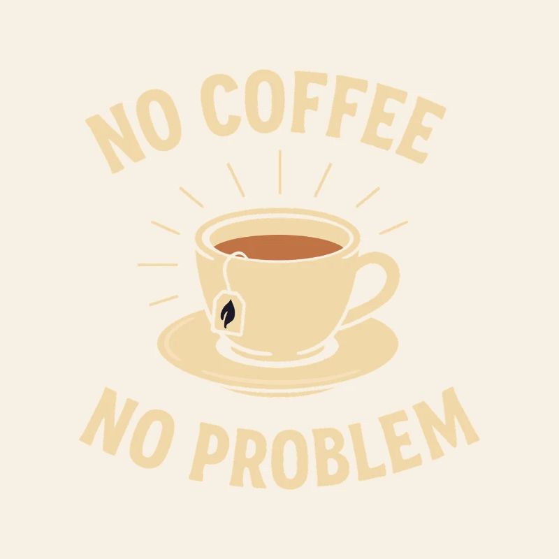 No Coffee No Problem – Tee statt Kaffee Shirt