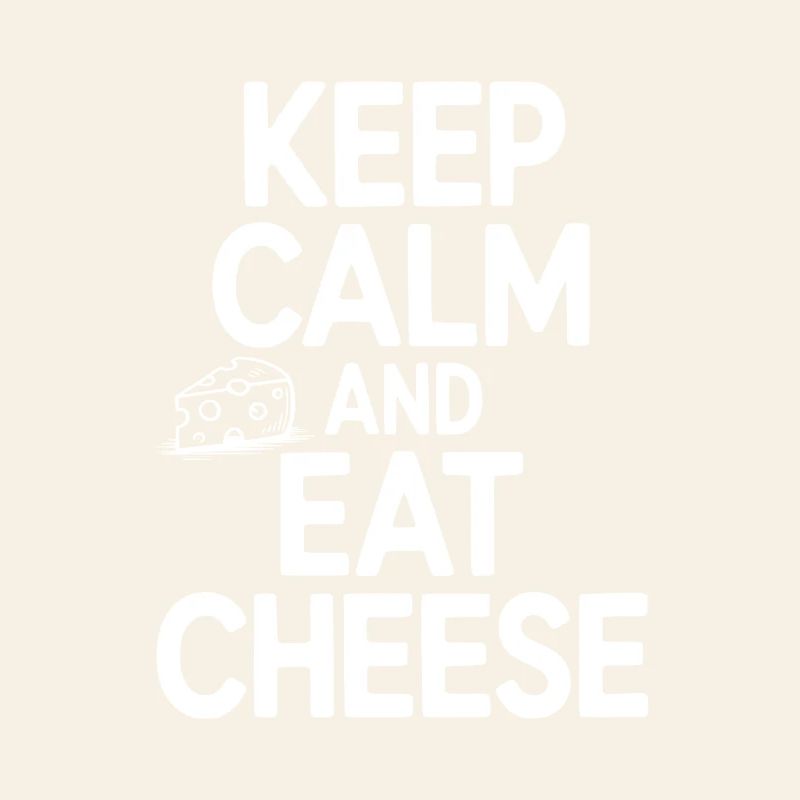 Keep Calm and Eat Cheese