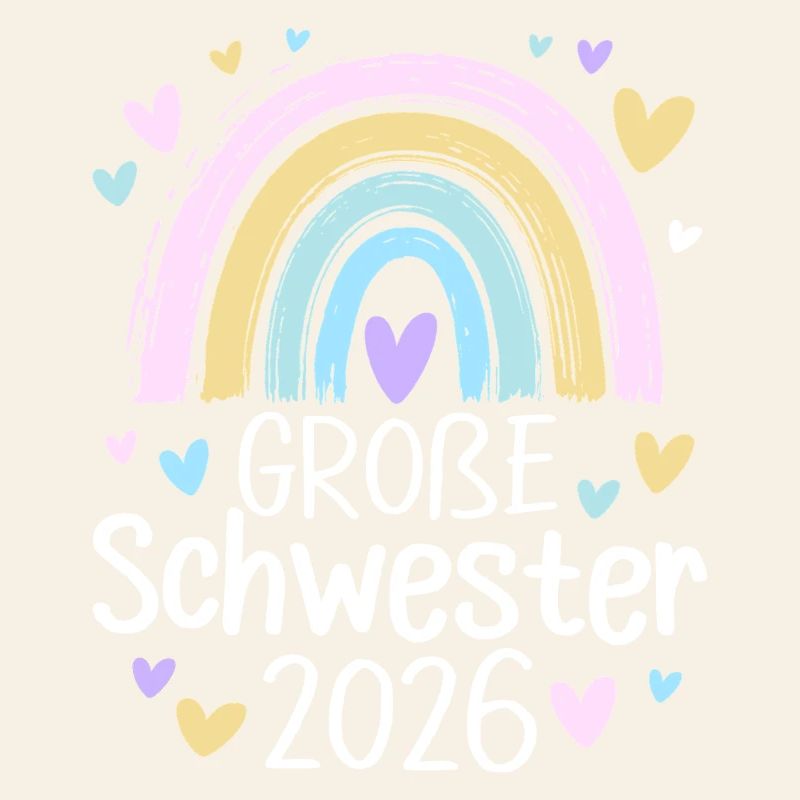 Große Schwester 2026 Regenbogen