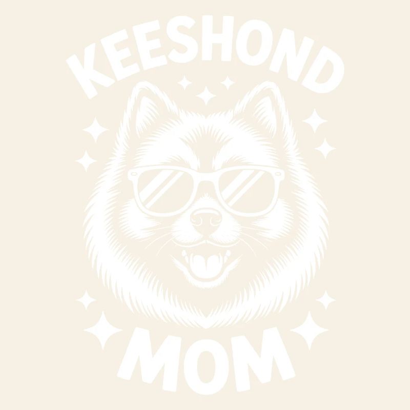 Keeshond Spruch Mama Lustiges Keeshond Geschenk