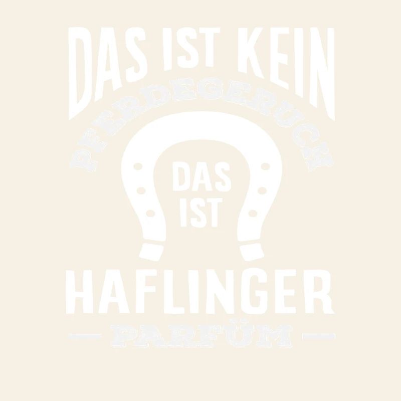 Haflinger Pony Reiten Luster Pferde Spruch