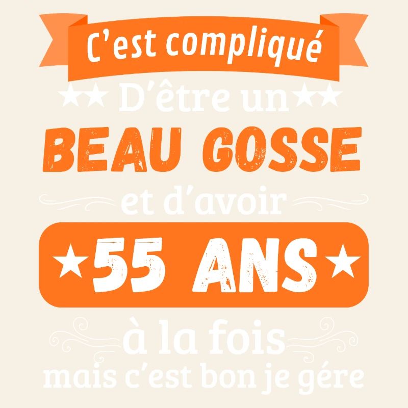 Funny Original 55th Birthday Gift Idea Man