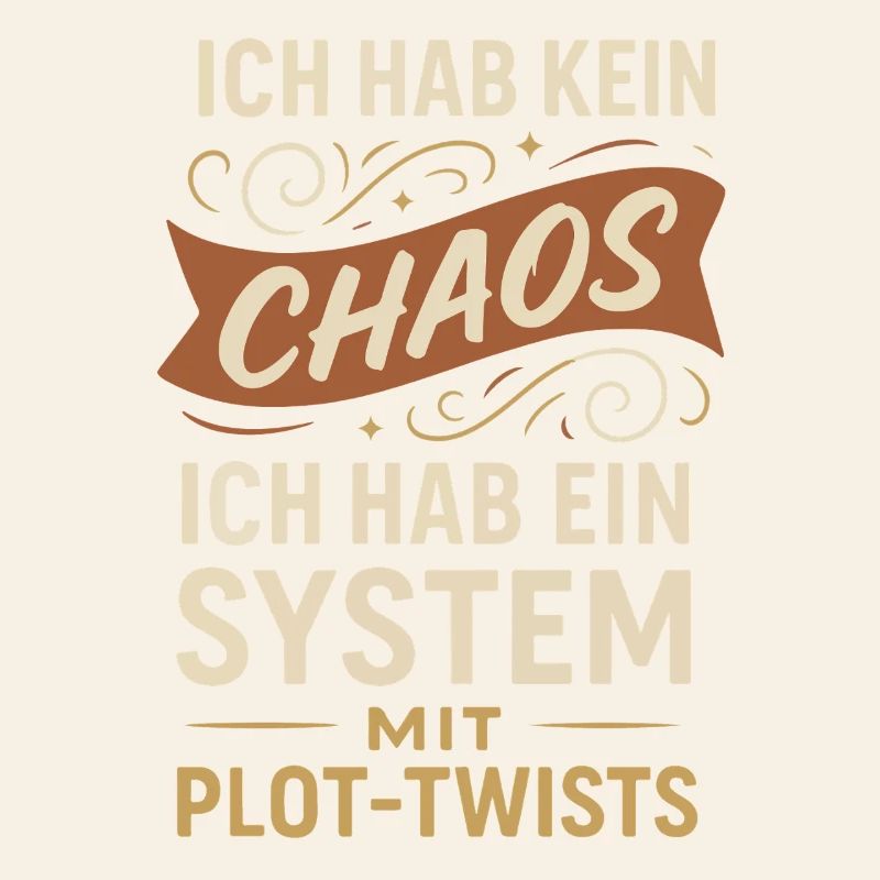 Kein Chaos – Ein System mit Plot-Twists Spruch