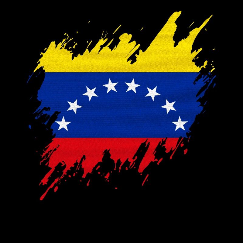 Drapeau du Venezuela, style déchiré