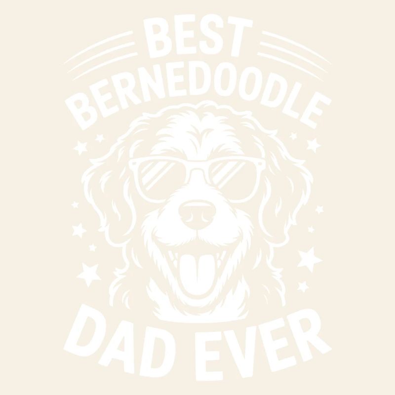 Bernedoodle Spruch Papa Witz Bernedoodle Geschenk