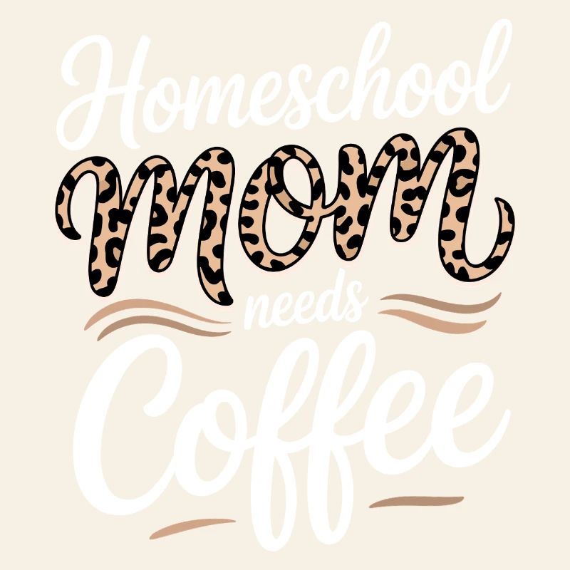 Homeschool-Mutter liebt Kaffee