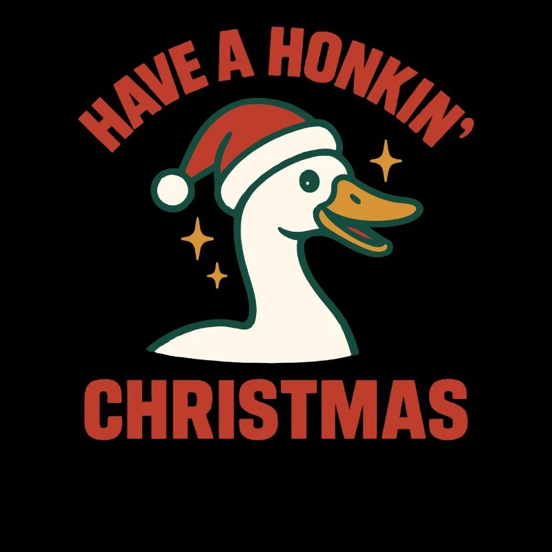 Christmas Goose Have A Honkin' Christmas