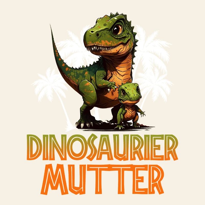 Werdende Mutter MAMA SAURUS Bald Mama Lustig