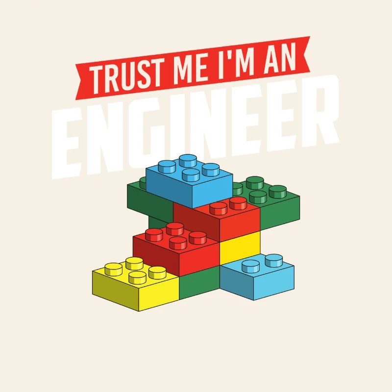 Trust Me I’m An Engineer Brick Builder Block Build
