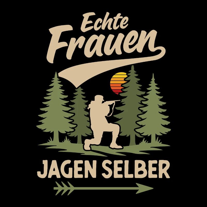 Jägerin Jagen Selber Jagd Jäger Jagdschein