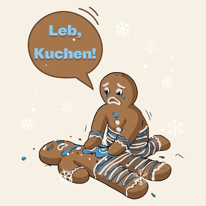Live, cake! Winter Gingerbread Duo