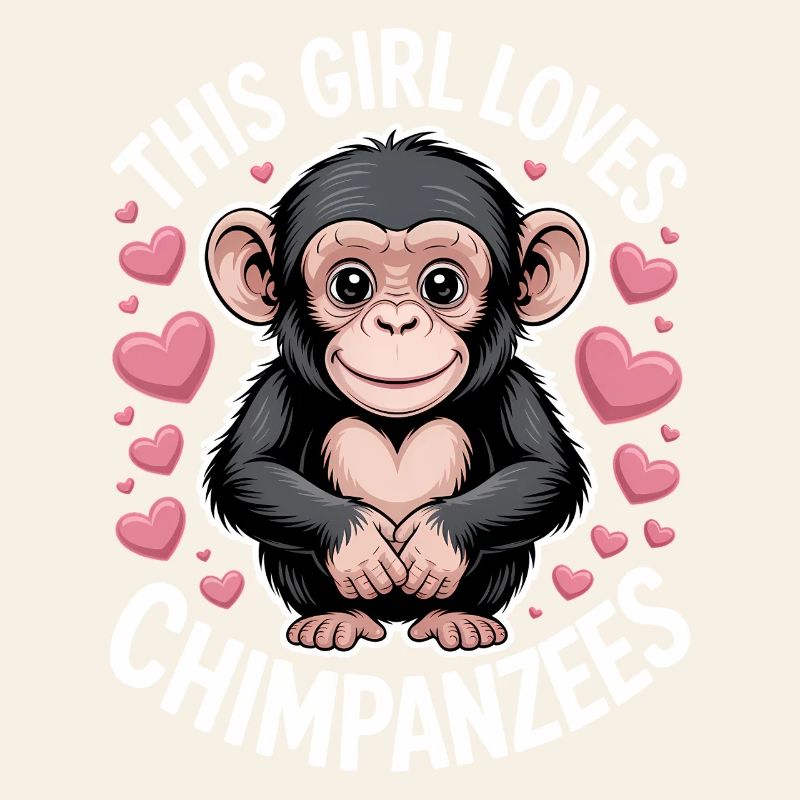 Chimpanzee Saying Monkey Funny Chimpanzee Gift