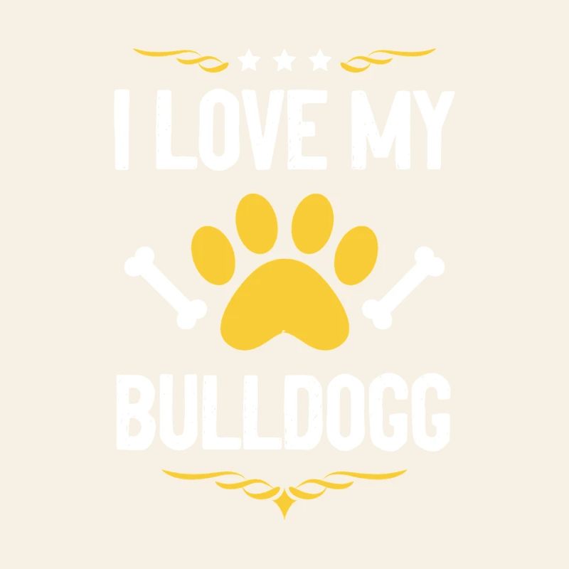 J’adore mon design Bulldog