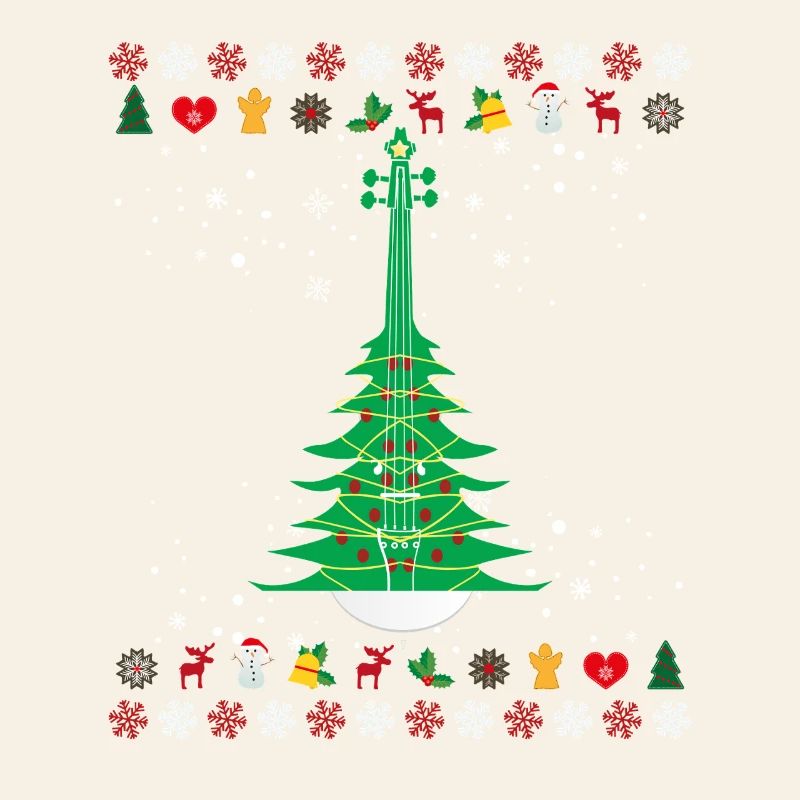 Sapin de Noël violon