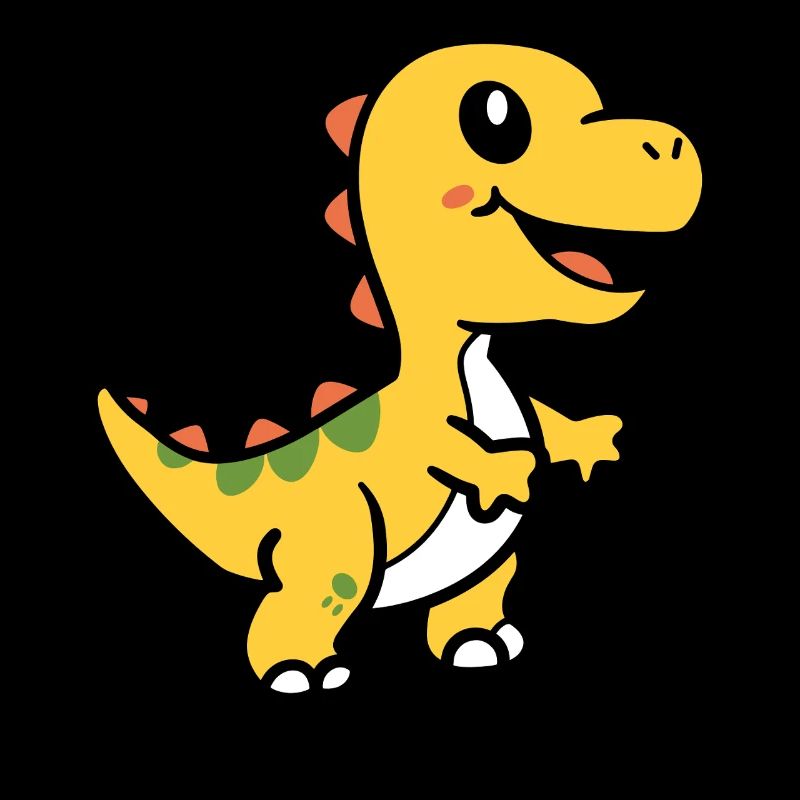 Niedlicher kleiner Dinosaurier