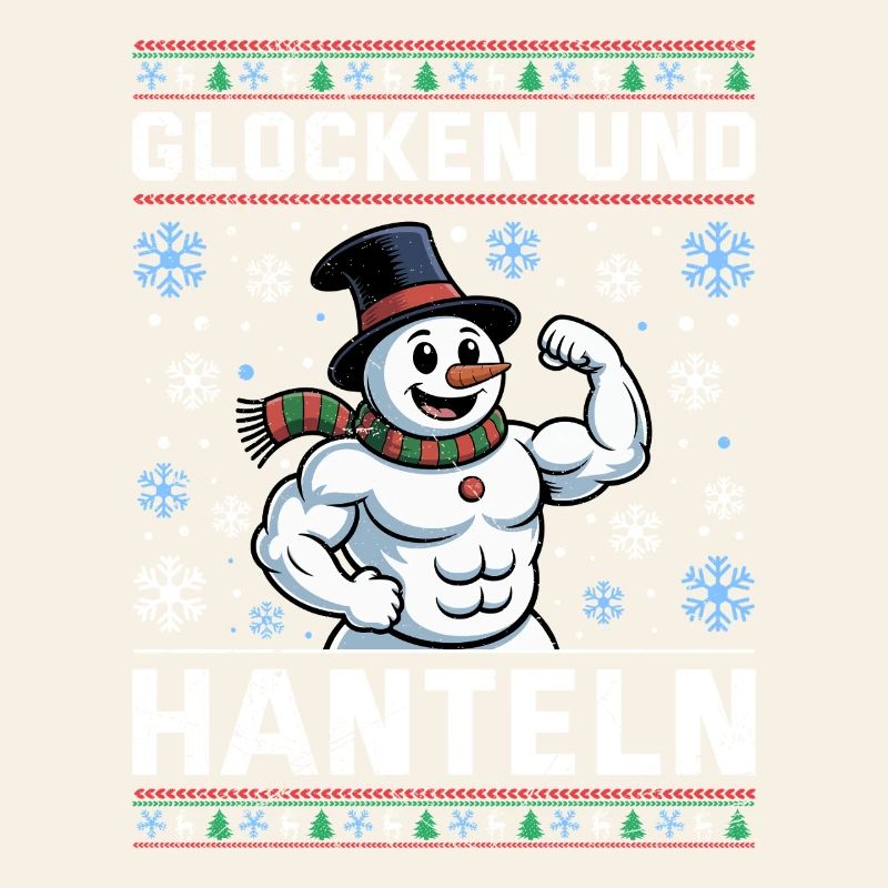 Noël CLOCHES ET HALTÈRES Fun