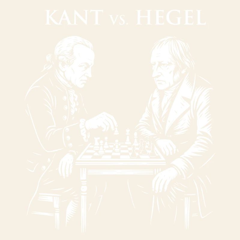 Duel d’échecs Kant vs Hegel