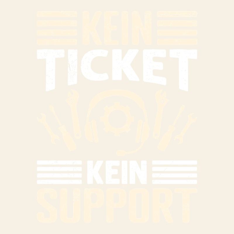 Nerd Computer KEIN TICKET KEIN SUPPORT LUSTIG
