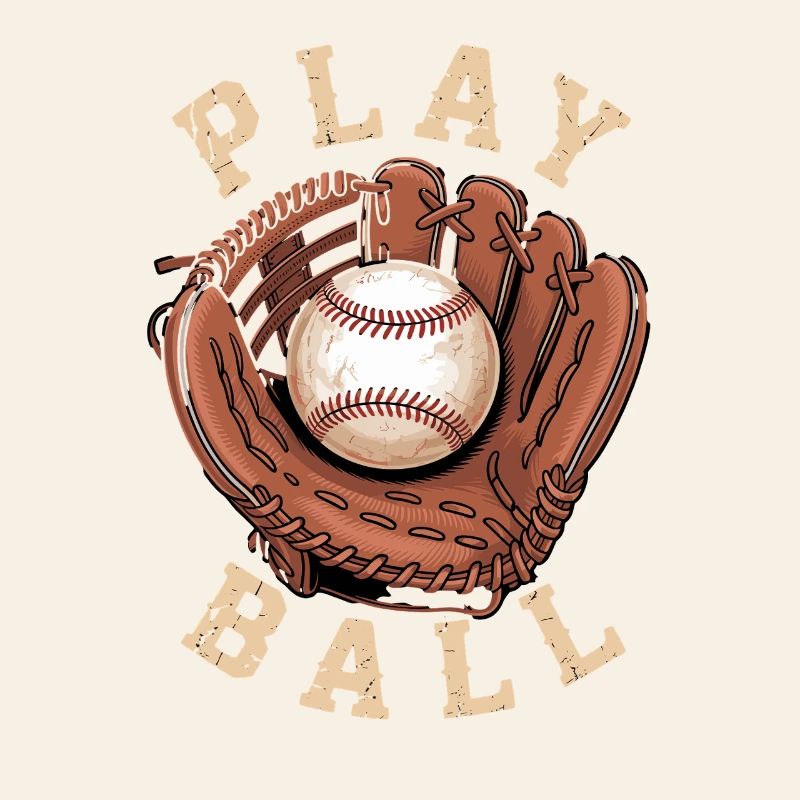 Jeu de baseball Gant Play Ball Design