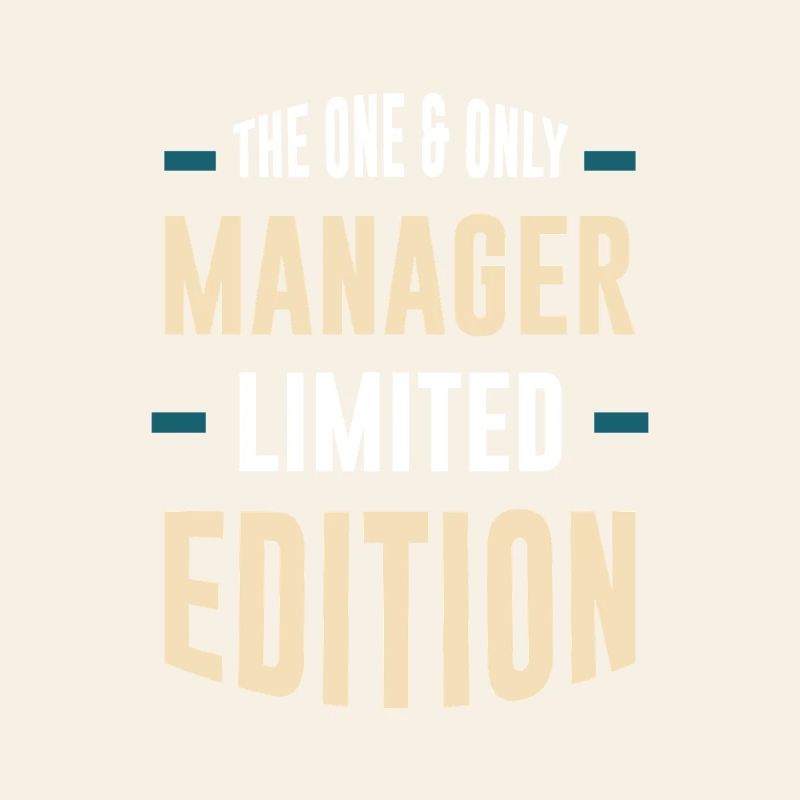 L’unique édition limitée Manager