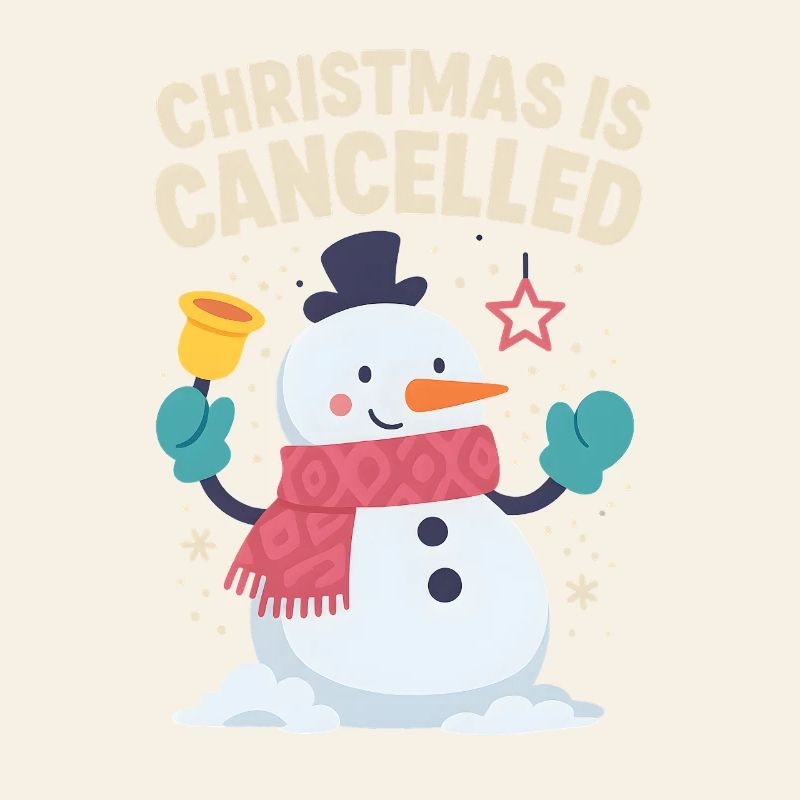 Fröhlicher Schneemann – Christmas is Cancelled