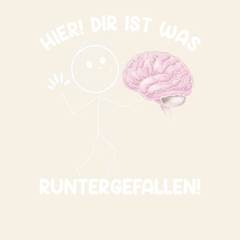 Here you fell down something sarcastic