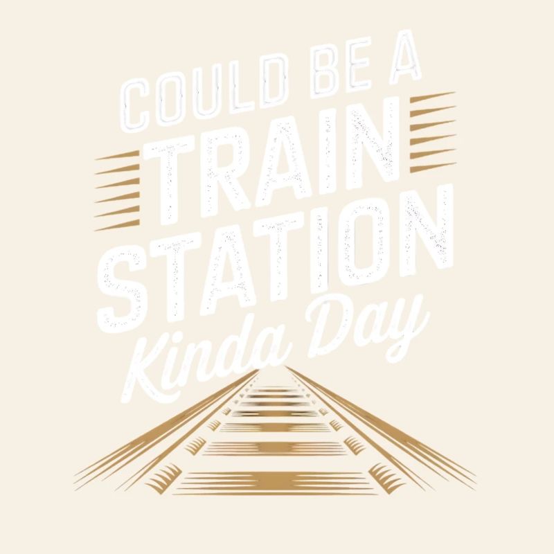 Could be a train station day