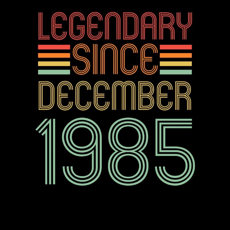 Legendär seit Dezember 1985, Retro, Geburtstag