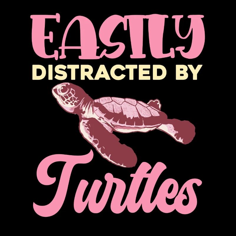 Facilement distraite par les tortues