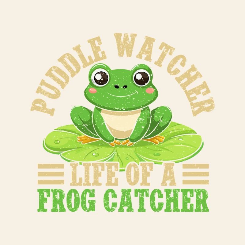 Frog Catcher Puddle Watcher Frog
