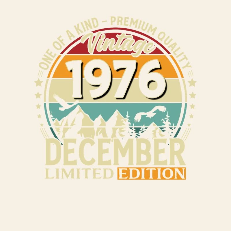 49e anniversaire Millésime décembre 1976