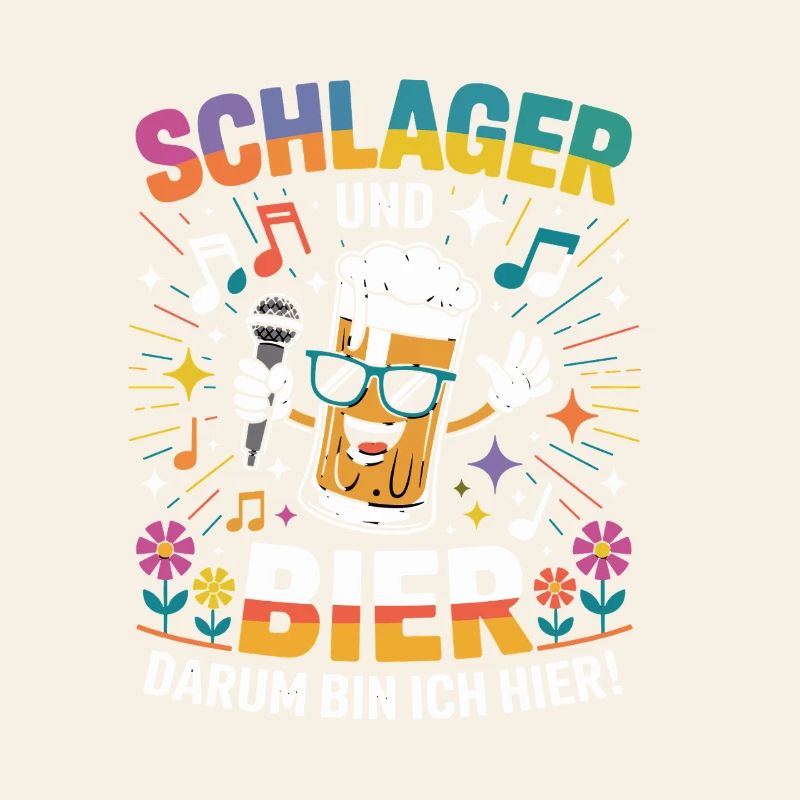 Schlager Beer Fun Graphic
