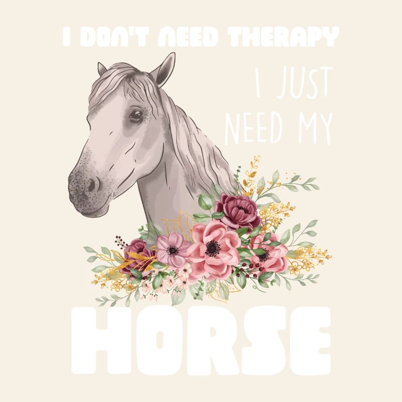 Cheval avec une couronne de fleurs