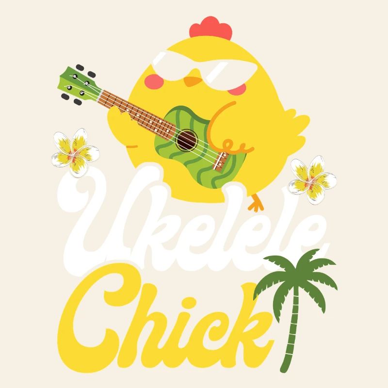 Ukulélé hawaïen ukulélé poule Poule