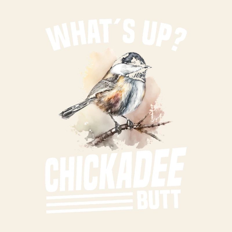  Chickadee Birder Chickadee Plush Birdwatching