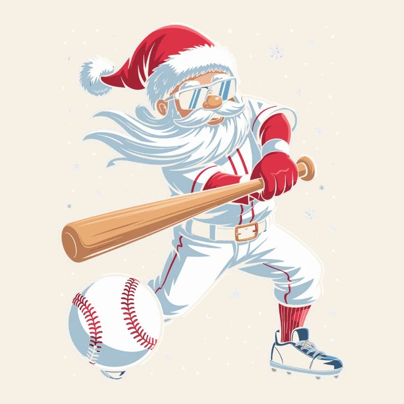 Étoile de baseball du Père Noël