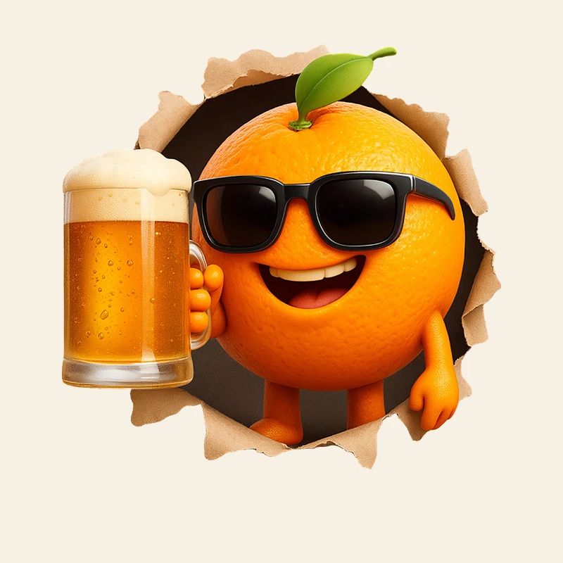 Bière à l’orange
