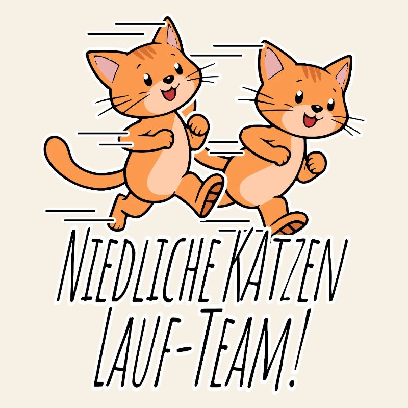 Cute Cats Running Team!