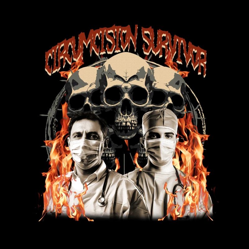 Survivant de la circoncision contrefaite inportable