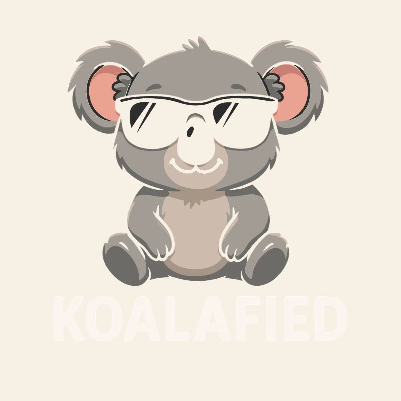 Koala avec lunettes de soleil